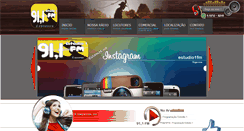 Desktop Screenshot of estudio1fm.com.br